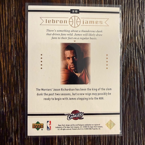 Lebron James Rookie card - Picture 2 of 2